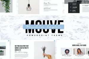 MOUVE-优雅的PowerPoint模板