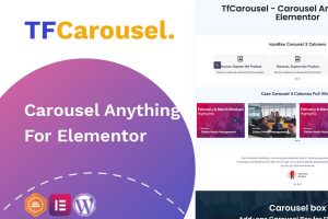 TfCarousel-Elementor的任何传送带-wordpress插件