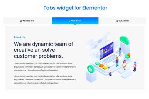 Elementor的TF Tabs小部件-wordpress插件