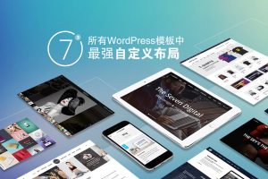 The7 v.10.5.0 – 中文汉化 含密钥可视化拖拽编辑的WordPress主题企业外贸商城网站模板