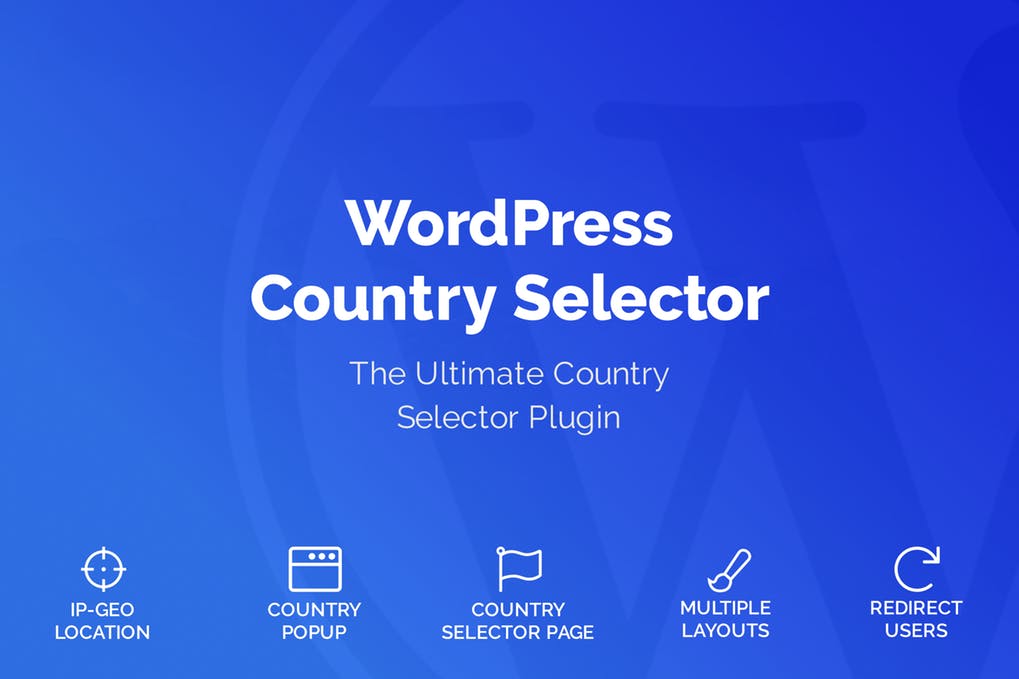 WordPress国家选择器-WordPress插件