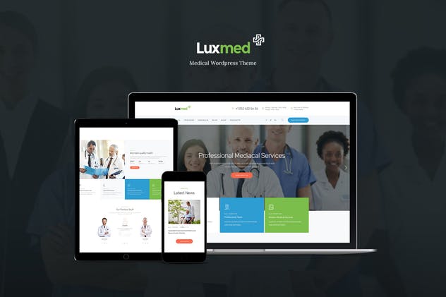 LuxMed-医学WordPress主题 - 口袋资源