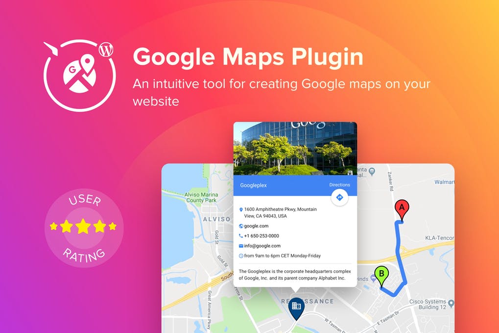 WordPress Google Maps插件 - 口袋资源