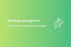 WP Plugin Manager Pro-每页停用插件