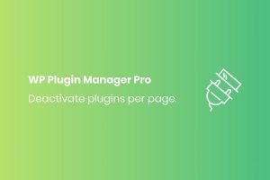 WP Plugin Manager Pro-每页停用插件