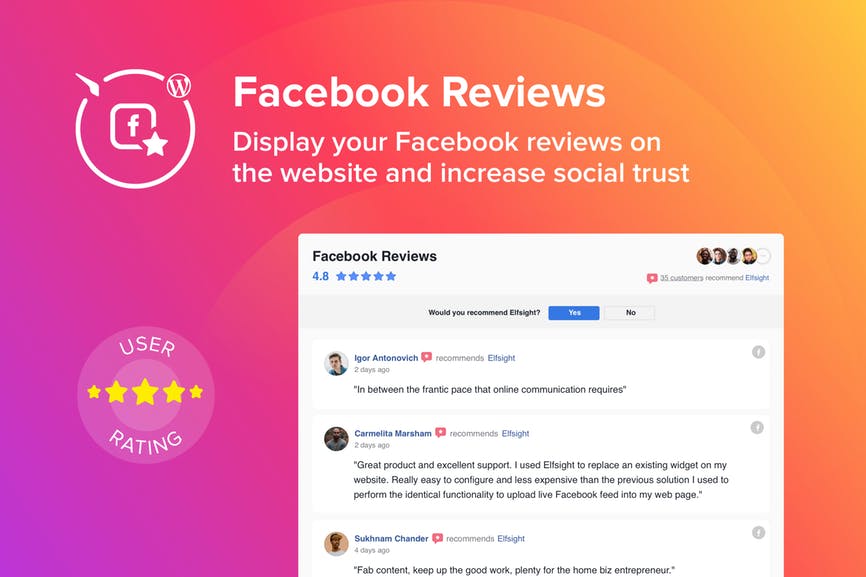 WordPress Facebook评论插件