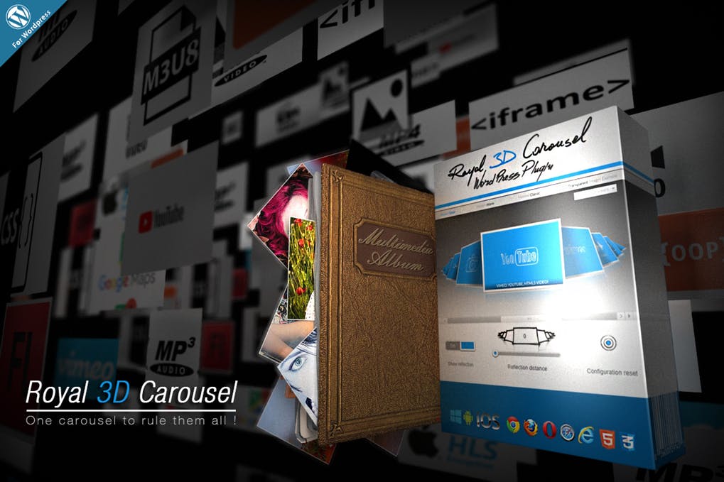 Royal 3D Carousel WordPress插件