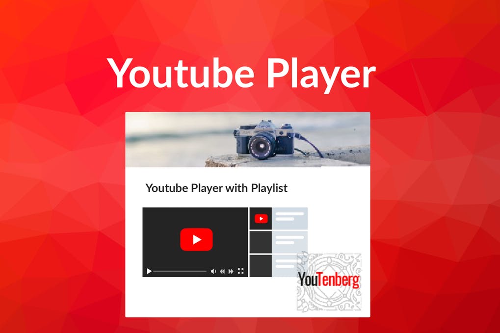 Youtenberg-古腾堡YouTube与Playlis播放器