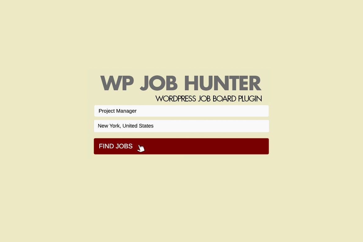 WP Job Hunter-WordPress Job Board插件 - 口袋资源