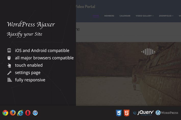 Ajaxer-Ajaxify你的WordPress网站和评论 - 口袋资源