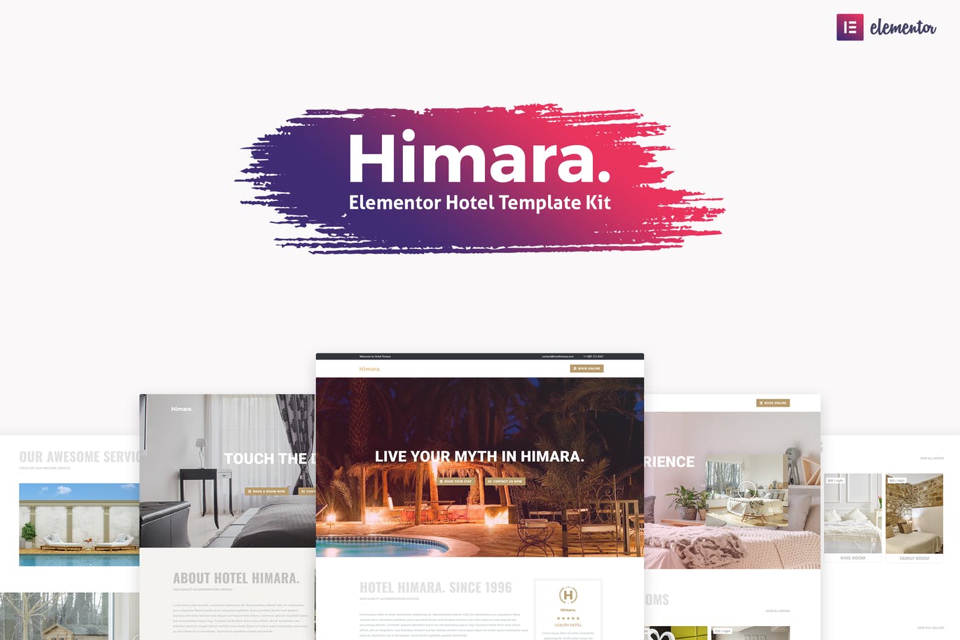Himara-酒店模板套件