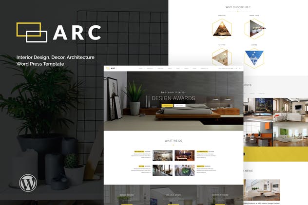 ARC-室内设计，装饰，建筑WordPre - 口袋资源