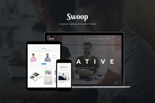 Swoop-Web Studio和Creative Agency WordPress主题