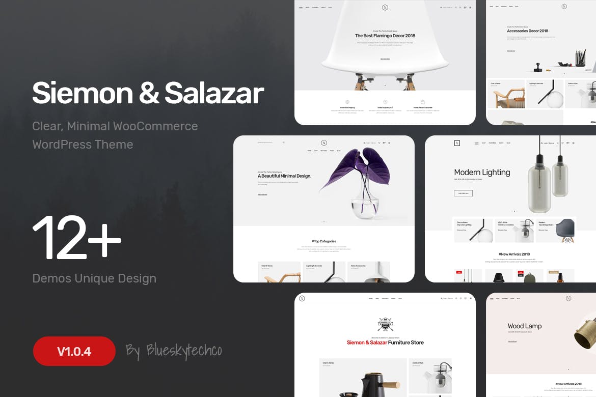 Siemon＆Salazar-清洁，最少的WooCommerce