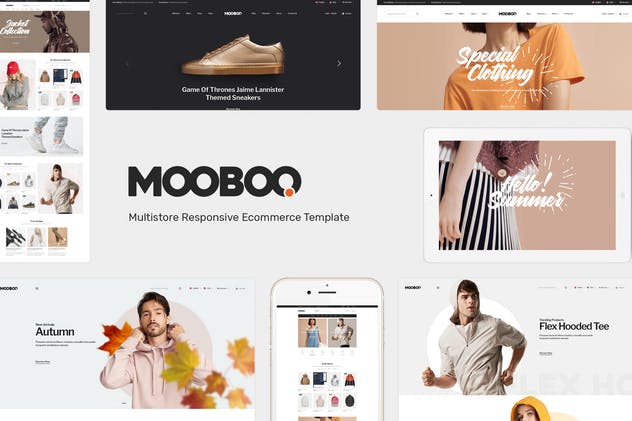 Mooboo-WooCommerce WordPress的时尚主题