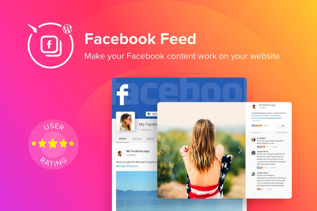 WordPress Facebook Feed插件 - 口袋资源