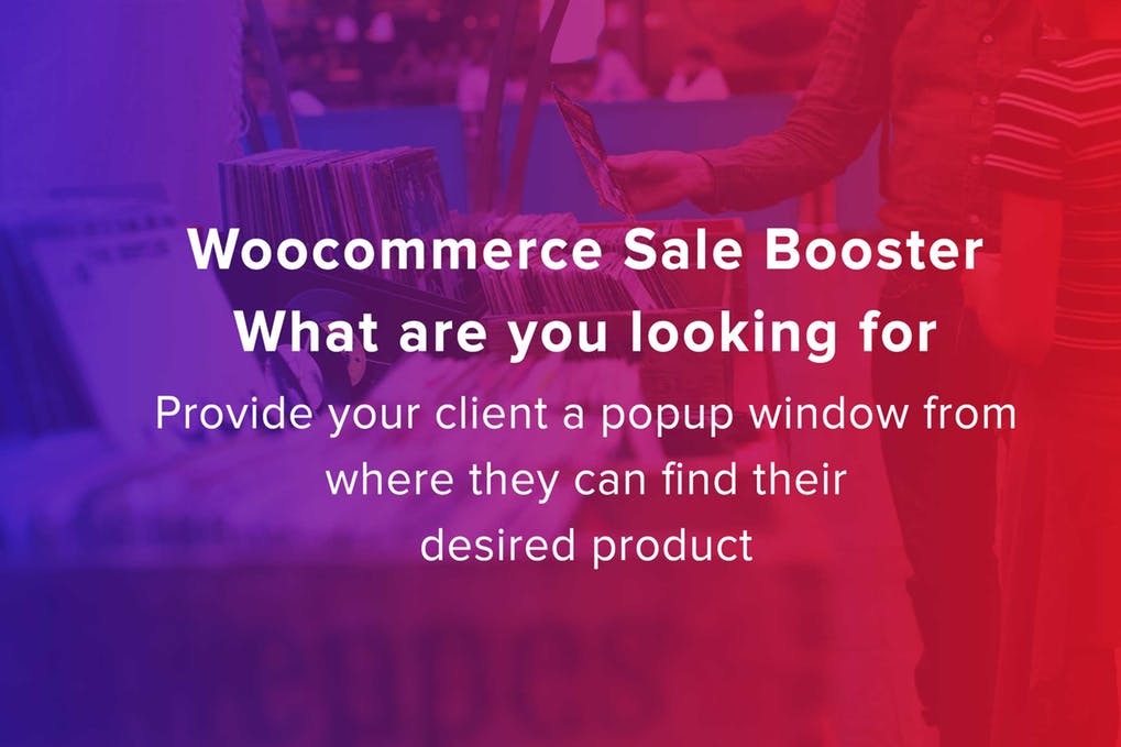 Woocommerce销售助推器-您在寻找什么-wordpress插件