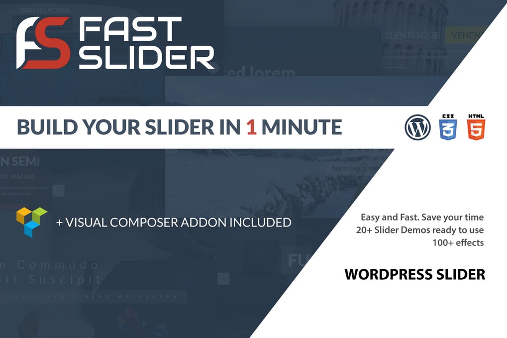 快速滑块-简便快捷-WP滑块插件-WordPress插件