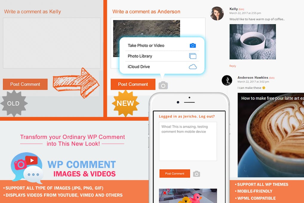 WordPress插件-WP评论图像和视频 - 口袋资源