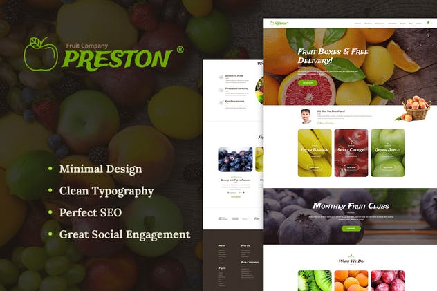 Preston-有机农业、博客