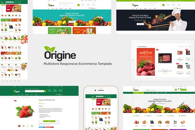 Origine-WooCommerce WordPress的有机主题 - 口袋资源