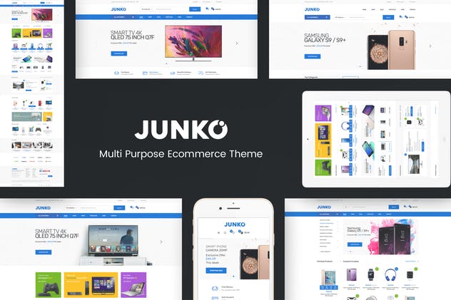 Junko-WooCommerce WordPress的技术主题