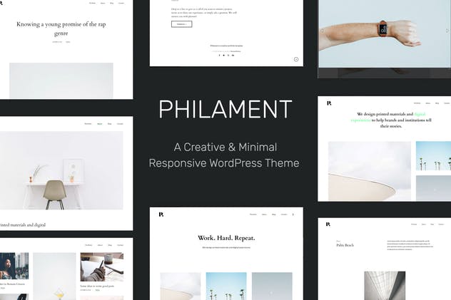 Philament-摄影/作品集WP主题