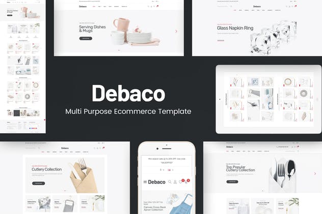 Debaco-厨房用具WordPress主题