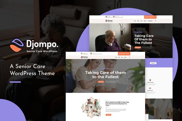 Djompo | 高级护理WordPress主题 - 口袋资源