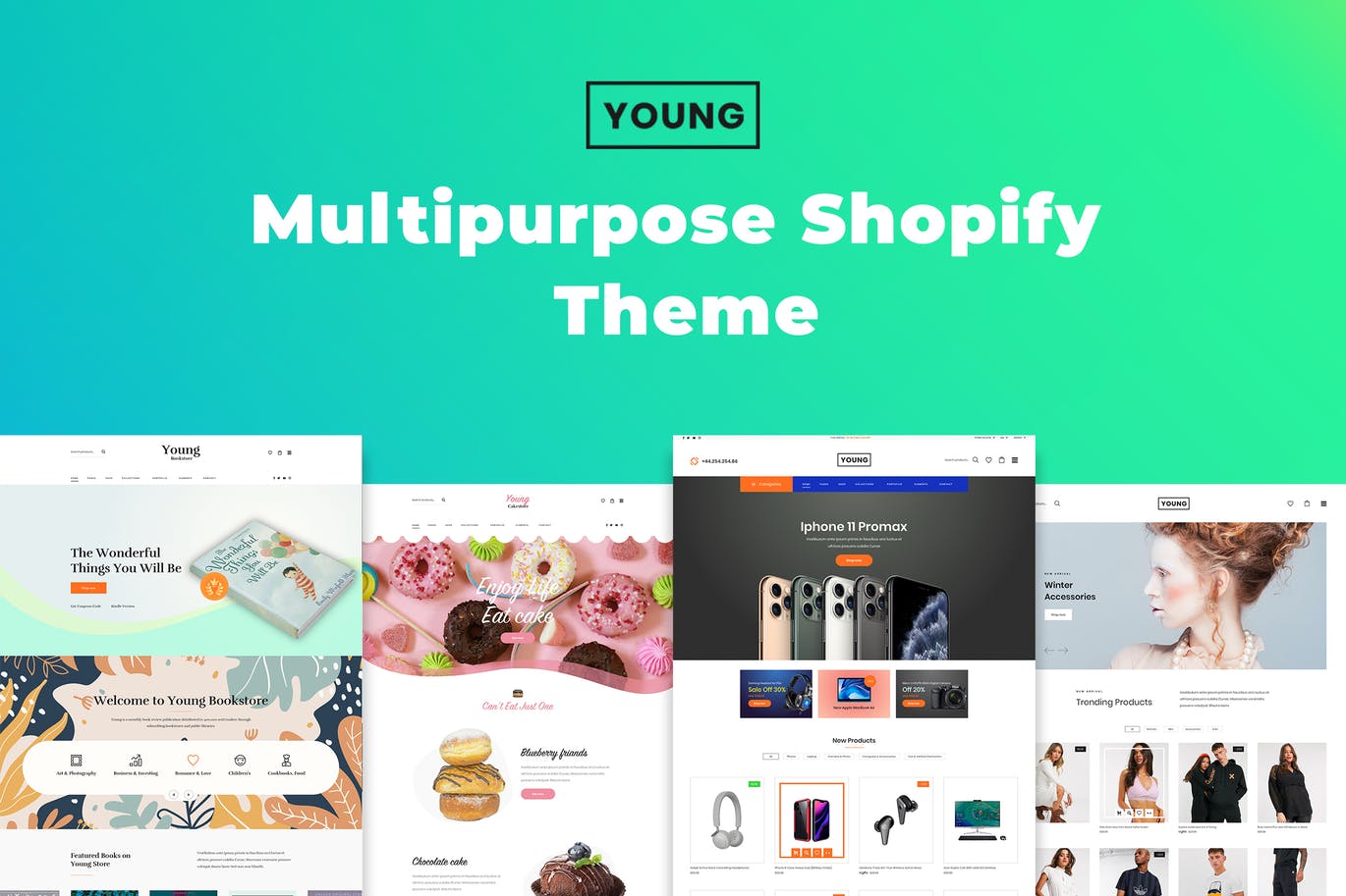 Young – 多用途Shopify主题