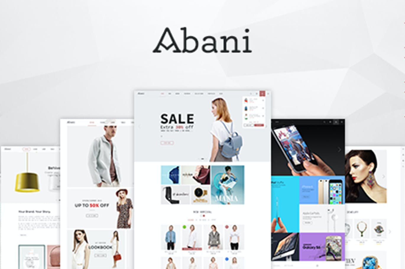 Abani – 多用途电子商务的HTML5模板