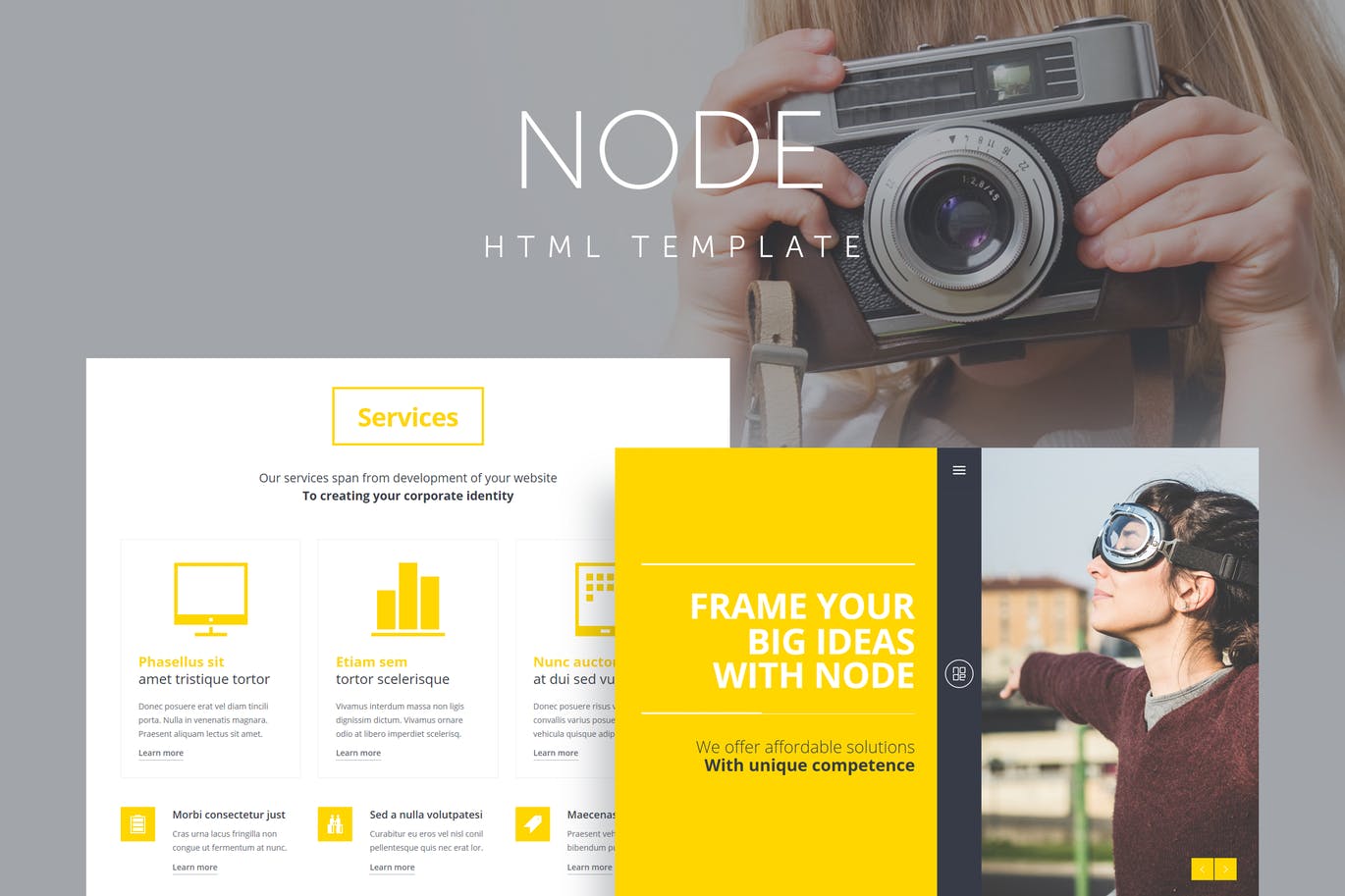 Node – 响应组合模板