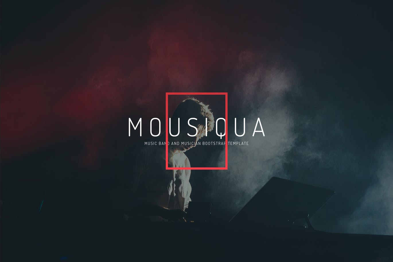 Mousiqua – 乐队和音乐家模板