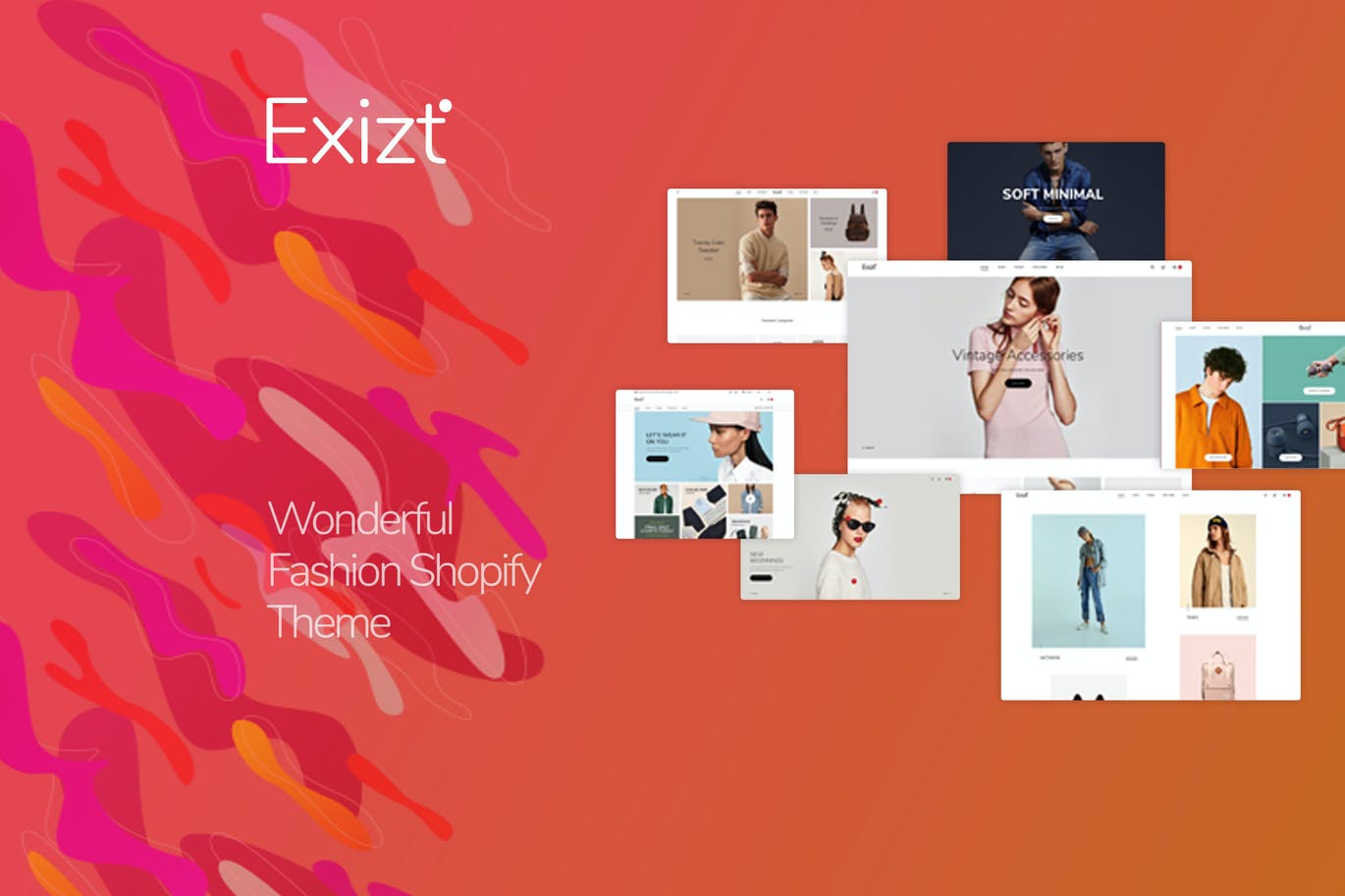 Exist – 拖放响应式Shopify主题