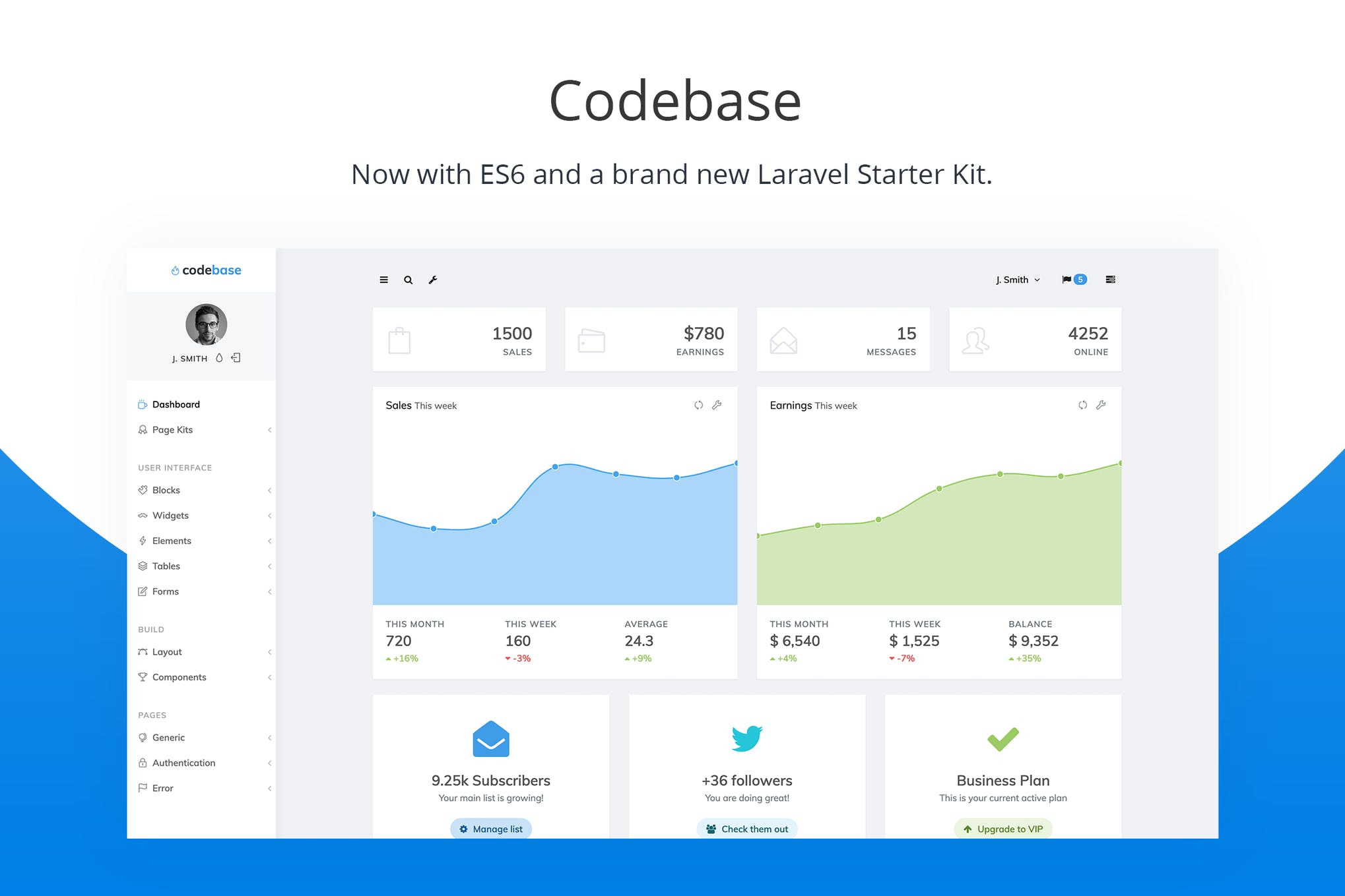 Codebase-Bootstrap管理模板和Laravel套件