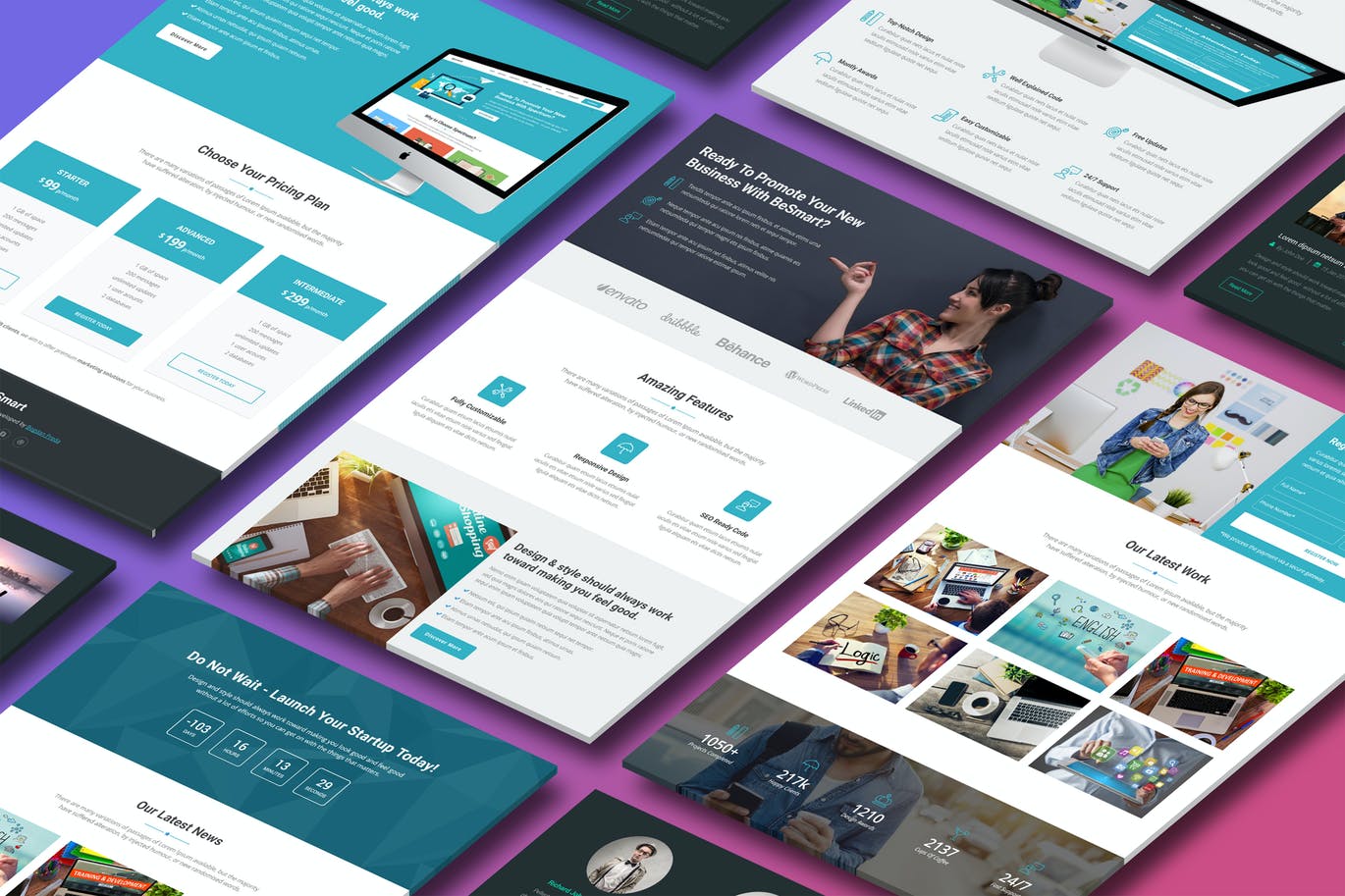 BeSmart – 多功能HTML5模板