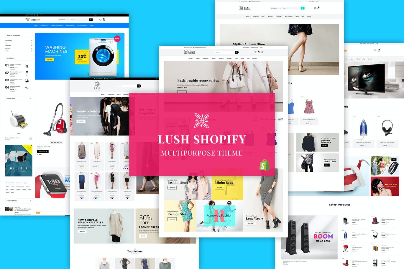 LUSH Shopify – 多用途Shopify主题