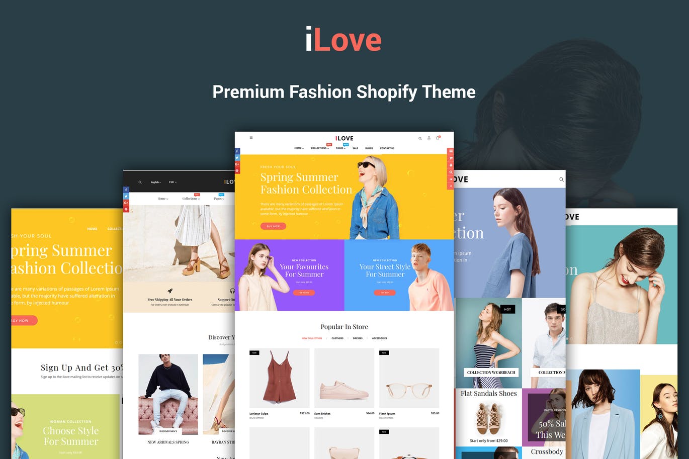 iLove – 高度创意的响应式Shopify主题