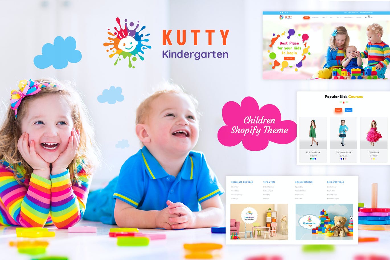 Kutty Kids | 儿童Shopify主题