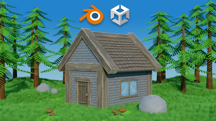【Udemy中英字幕】Unity Game Asset Creation in Blender: Textured 3D Models