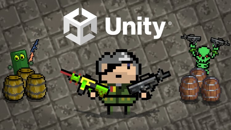 【Udemy中英字幕】Unity 2D Dungeon Gunner Roguelike Development Course