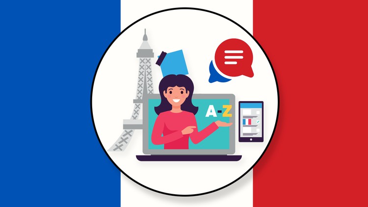 【Udemy中英字幕】EASY FRENCH-Language course for beginners