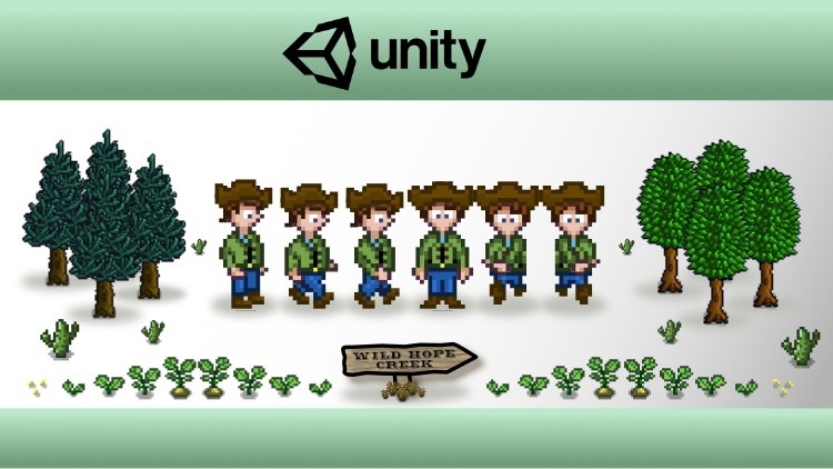 【Udemy中英字幕】Unity 2D Game Developer Course Farming RPG