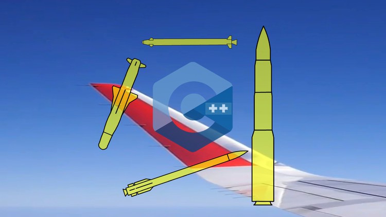【Udemy中英字幕】Missile and Rocket Simulations in C++