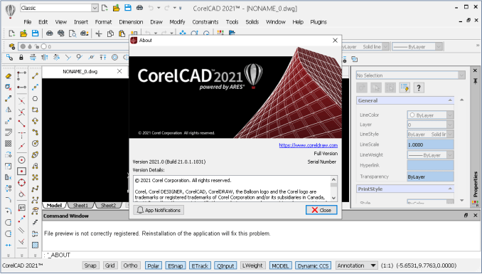 CorelCAD 2023 v2022.0 Build 22.0.1.1153 (x64) 便携破解版