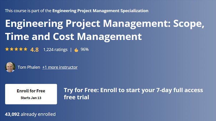 【Coursera中英字幕】Engineering Project Management: Scope, Time and Cost Management