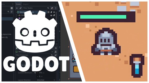 【Udemy中英字幕】Create a Complete 2D Survivors Style Game in Godot 4