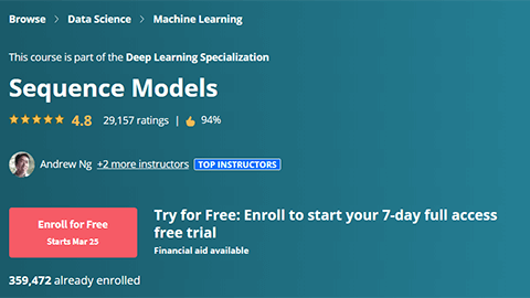 【Coursera中英字幕】Sequence Models