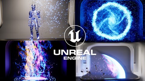 【Udemy中英字幕】Unreal Engine 5: One Course Solution For Niagara VFX