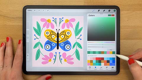 【Skillshare中英字幕】A Beginner’s Guide to Procreate: Digital Illustration on the iPad